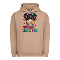 Pigment Burro hello second grade kid Urban Hoodie - texasbilliewilder