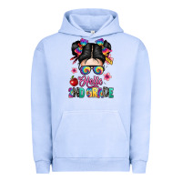 Pigment Grape Ice hello second grade kid Urban Hoodie - texasbilliewilder
