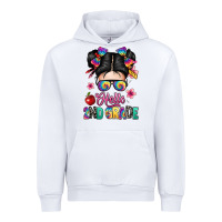 White hello second grade kid Urban Hoodie - texasbilliewilder