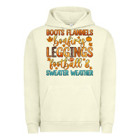 Pigment Pistachio boots flannels bonfires leggins football Urban Hoodie - Zillion Design Studio