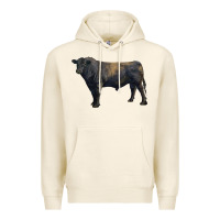 Tofu black angus bull Premium Hoodie - RanaPortraitStore