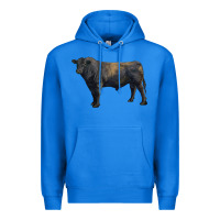 True Royal black angus bull Premium Hoodie - RanaPortraitStore
