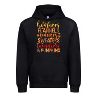 Black bonfires flannels s'mores campfires and pumpkins Urban Hoodie - Zillion Design Studio