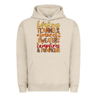Pigment French Oak bonfires flannels s'mores campfires and pumpkins Urban Hoodie - Zillion Design Studio
