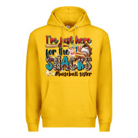 Lemon i'm just here for the snacks #baseball sister Premium Hoodie - Zillion Design Studio