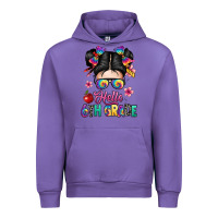 Tulip hello sixth grade kid Urban Hoodie - texasbilliewilder