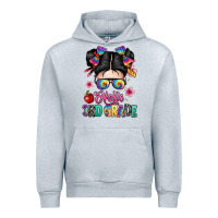 Heather Grey hello third grade kid Urban Hoodie - texasbilliewilder