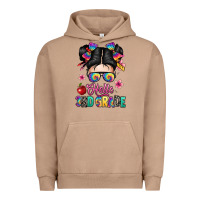 Pigment Burro hello third grade kid Urban Hoodie - texasbilliewilder