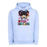 Pigment Grape Ice hello third grade kid Urban Hoodie - texasbilliewilder