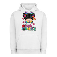 Pigment Lunar Rock hello third grade kid Urban Hoodie - texasbilliewilder