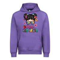Tulip hello third grade kid Urban Hoodie - texasbilliewilder