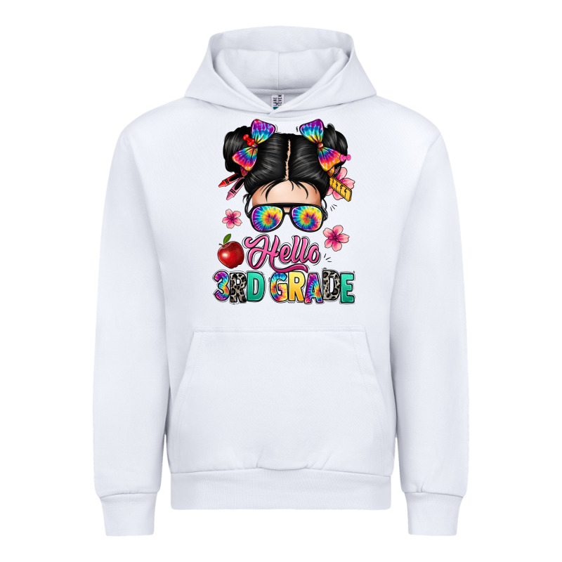 Hello Third Grade Kid Urban Hoodie by texasbilliewilder | Teevron