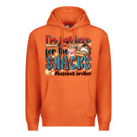 Carrot i'm just here for the snacks #baseball brother Premium Hoodie - Zillion Design Studio
