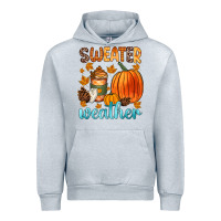 Heather Grey bonfires flannels s'mores campfires and pumpkins Urban Hoodie - Zillion Design Studio