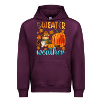 Mauve Wine bonfires flannels s'mores campfires and pumpkins Urban Hoodie - Zillion Design Studio