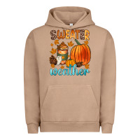 Pigment Burro bonfires flannels s'mores campfires and pumpkins Urban Hoodie - Zillion Design Studio