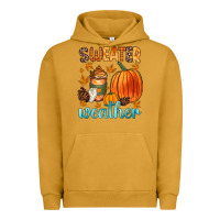 Pigment Peanut Butter bonfires flannels s'mores campfires and pumpkins Urban Hoodie - Zillion Design Studio