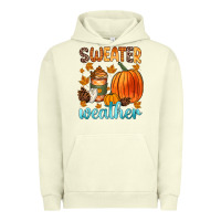Pigment Pistachio bonfires flannels s'mores campfires and pumpkins Urban Hoodie - Zillion Design Studio