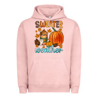 Pigment Salmon bonfires flannels s'mores campfires and pumpkins Urban Hoodie - Zillion Design Studio