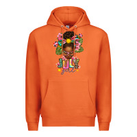 Carrot july girl afro woman summer Premium Hoodie - texasbilliewilder