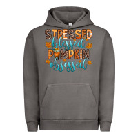 Pigment Tornado stressed blessed pumpkin obsessed Urban Hoodie - Zillion Design Studio
