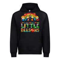 Black i love my job for all the little reasons Urban Hoodie - texasbilliewilder