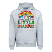 Heather Grey i love my job for all the little reasons Urban Hoodie - texasbilliewilder