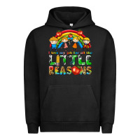 Pigment Black i love my job for all the little reasons Urban Hoodie - texasbilliewilder