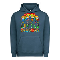 Pigment Midnight Navy i love my job for all the little reasons Urban Hoodie - texasbilliewilder