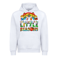 White i love my job for all the little reasons Urban Hoodie - texasbilliewilder