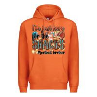 Carrot i'm just here for the snacks #american football br Premium Hoodie - Zillion Design Studio