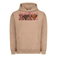 Xoxo Highland Cows Urban Hoodie | Teevron