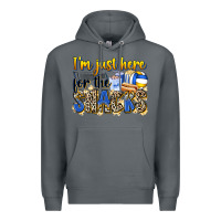 Rock i'm just here for the snacks volleyball Premium Hoodie - Zillion Design Studio