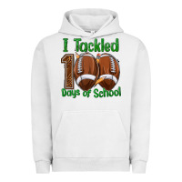 Pigment Lunar Rock i tackled 100 days of school football Urban Hoodie - texasbilliewilder