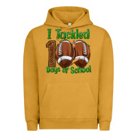Pigment Peanut Butter i tackled 100 days of school football Urban Hoodie - texasbilliewilder