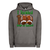 Pigment Tornado i tackled 100 days of school football Urban Hoodie - texasbilliewilder