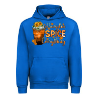 Cobalt pumpkin spice everything Urban Hoodie - Zillion Design Studio
