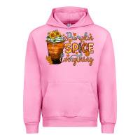 Fuchsia Pink pumpkin spice everything Urban Hoodie - Zillion Design Studio