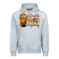 Heather Grey pumpkin spice everything Urban Hoodie - Zillion Design Studio