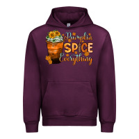 Mauve Wine pumpkin spice everything Urban Hoodie - Zillion Design Studio