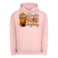 Pigment Salmon pumpkin spice everything Urban Hoodie - Zillion Design Studio