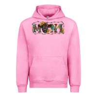Fuchsia Pink western mini black highland calf Urban Hoodie - RanaPortraitStore