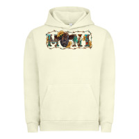 Pigment Pistachio western mini black highland calf Urban Hoodie - RanaPortraitStore