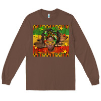 Chestnut juneteenth black women  tumbler Long Sleeve Tee - BarkalooDesign