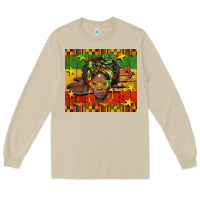Mushroom juneteenth black women  tumbler Long Sleeve Tee - BarkalooDesign