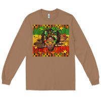 Toasted Coconut juneteenth black women  tumbler Long Sleeve Tee - BarkalooDesign