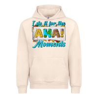 Sandshell i do it for the aha moments Urban Hoodie - texasbilliewilder