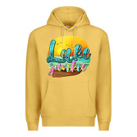 Antique Gold lake junkie Premium Hoodie - texasbilliewilder