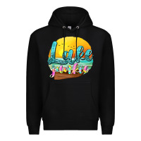 Black lake junkie Premium Hoodie - texasbilliewilder