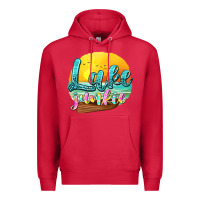 Cardinal lake junkie Premium Hoodie - texasbilliewilder